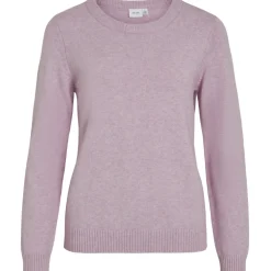 VILA dame strik VIRIL - Winsome Orchid MELANGE