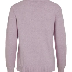 VILA dame strik VIRIL - Winsome Orchid MELANGE