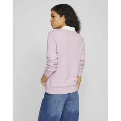 VILA dame strik VIRIL - Winsome Orchid MELANGE