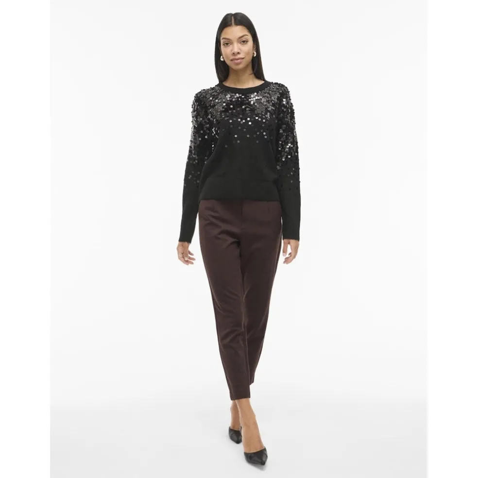 Vila dame strik VISIQUIN - Black Beauty