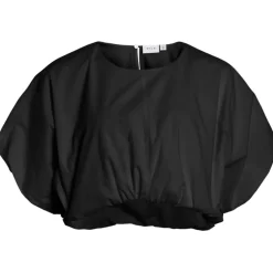 VILA DAME TOP VIBALUNI - Black Beauty