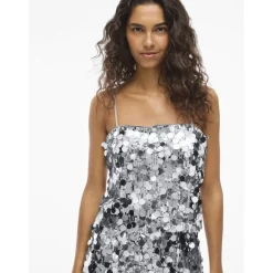 Vila dame top VICHAYA - Silver