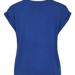 VILA dame top VIELLETTE - Mazarine Blue