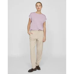 VILA dame top VIELLETTE - Winsome Orchid