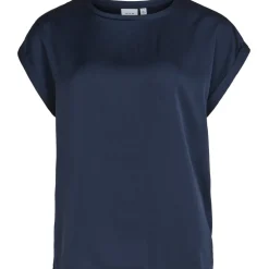 VILA dame top VIELLETTE - Navy Blazer