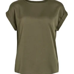 VILA dame top VIELLETTE - Dusty Olive