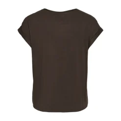 VILA dame top VIELLETTE - Coffee Bean