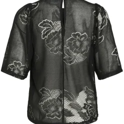 VILA dame top VIKAYLE - Black