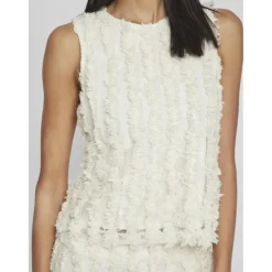 VILA dame top VINABILA - Birch