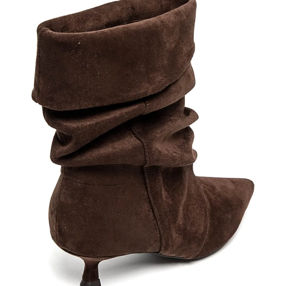 Vivian dame støvler 5856 - Brown