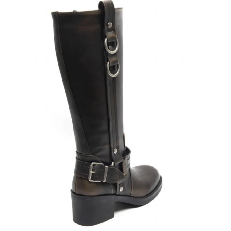 Yolene dame støvler 9639A - Bronze